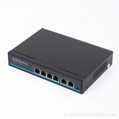 Interrupteur POE 4Port alimenté pour appareil photo IP CE